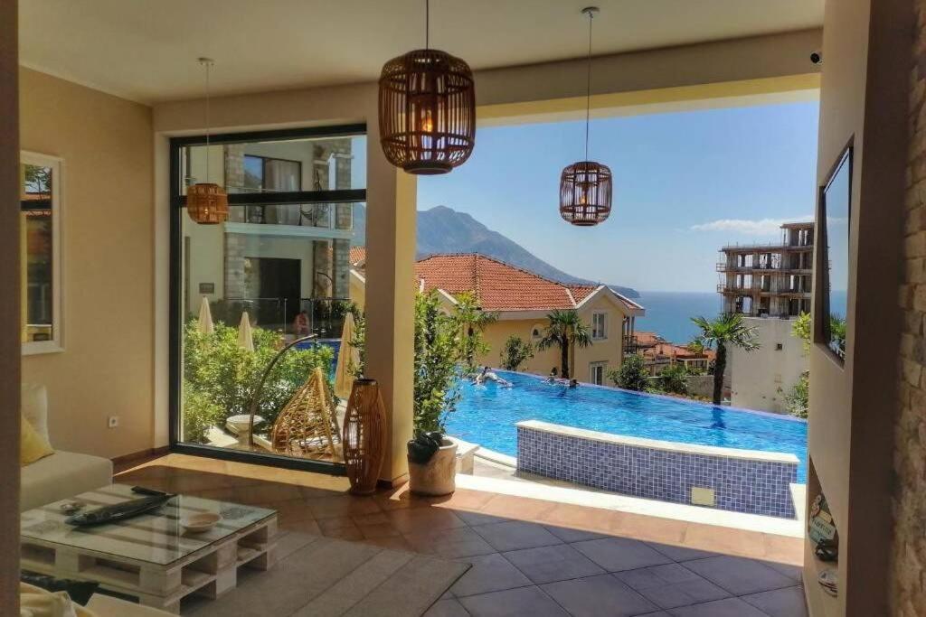Modern Top Floor Sea View 3Br With Pools, Spa & Fitness Bečići المظهر الخارجي الصورة