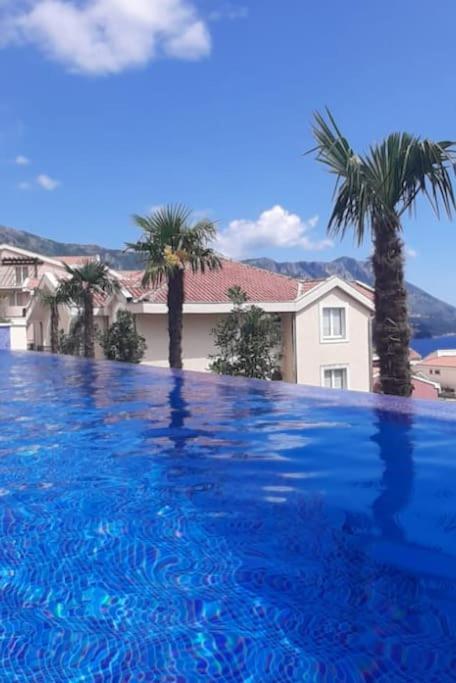 Modern Top Floor Sea View 3Br With Pools, Spa & Fitness Bečići المظهر الخارجي الصورة