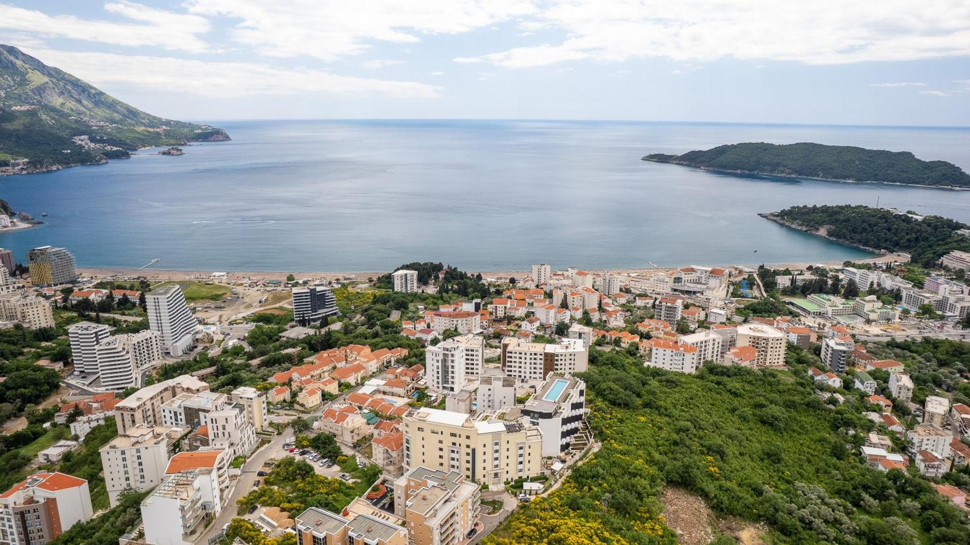 Modern Top Floor Sea View 3Br With Pools, Spa & Fitness Bečići المظهر الخارجي الصورة