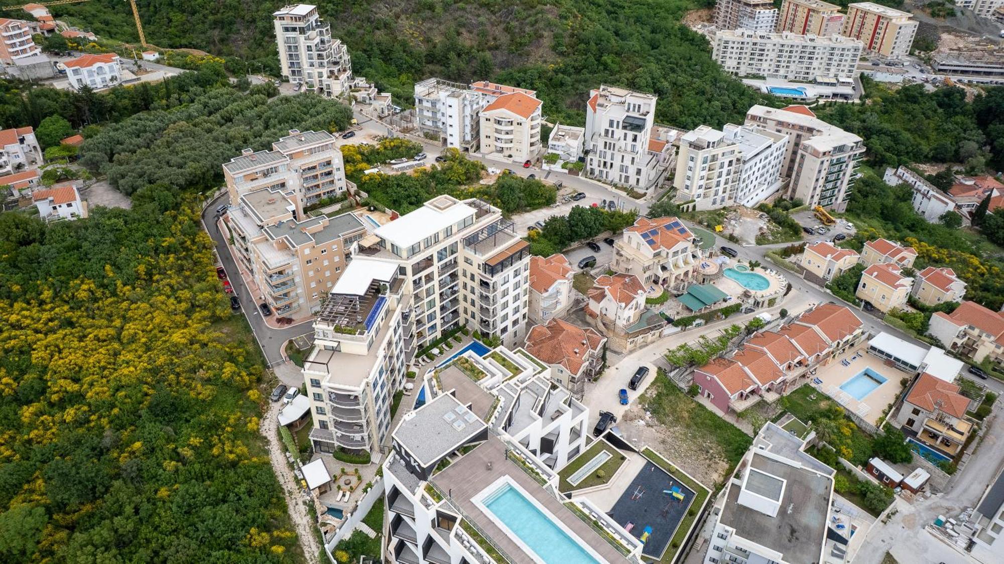 Modern Top Floor Sea View 3Br With Pools, Spa & Fitness Bečići المظهر الخارجي الصورة