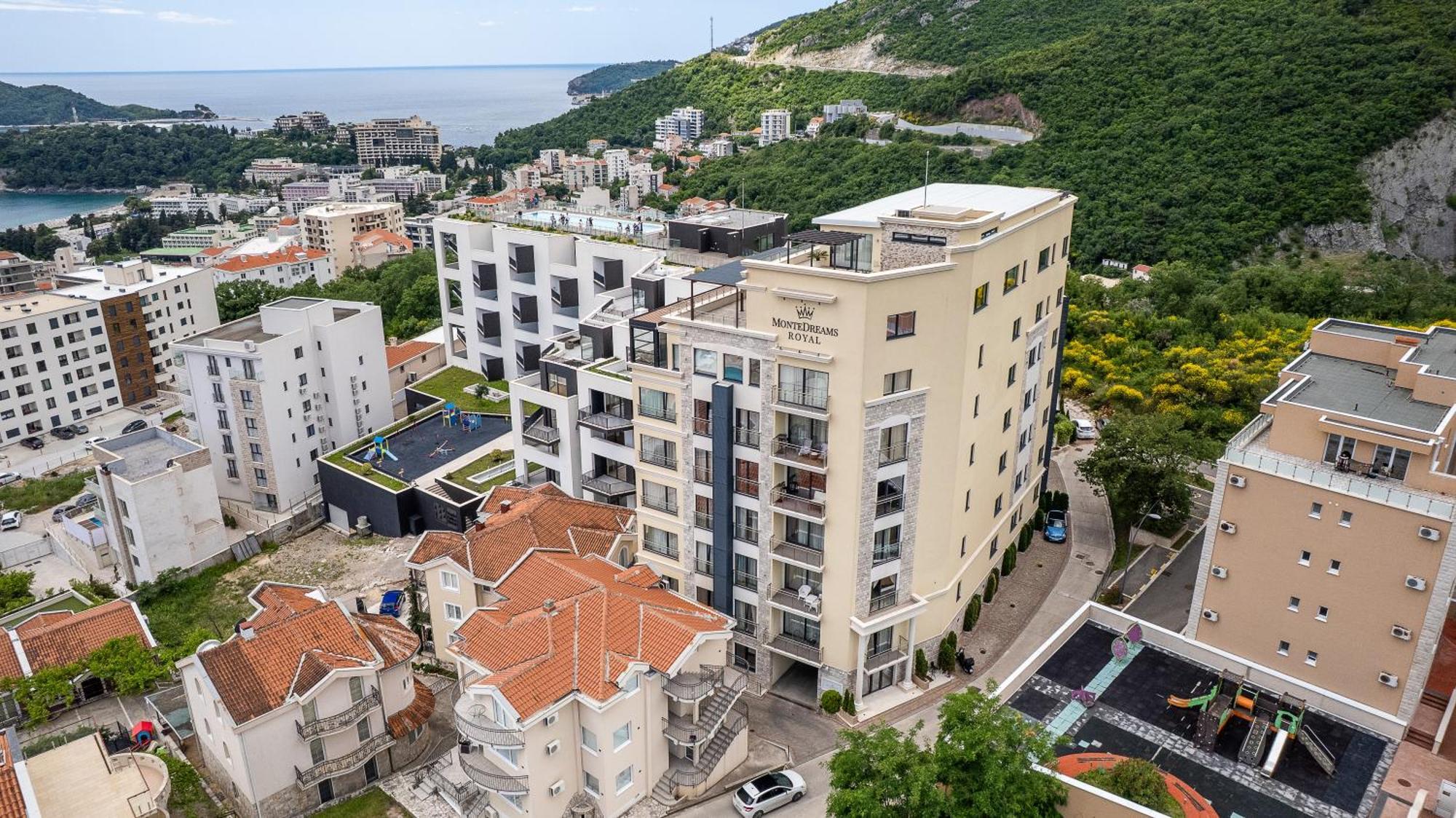 Modern Top Floor Sea View 3Br With Pools, Spa & Fitness Bečići المظهر الخارجي الصورة