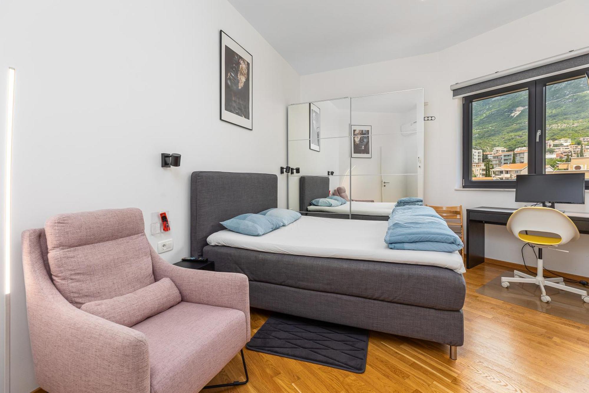 Modern Top Floor Sea View 3Br With Pools, Spa & Fitness Bečići المظهر الخارجي الصورة