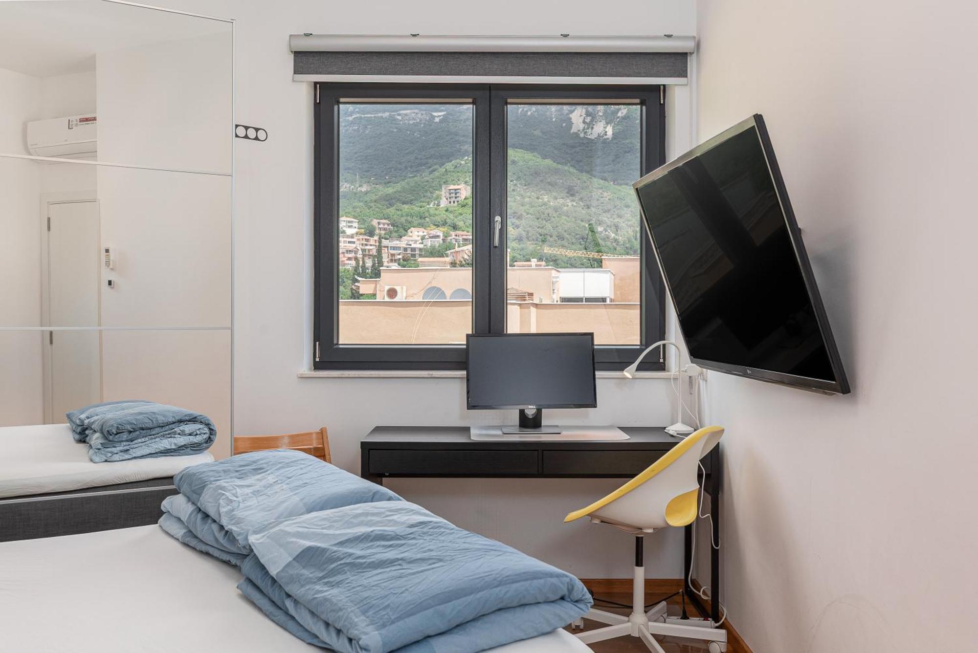 Modern Top Floor Sea View 3Br With Pools, Spa & Fitness Bečići المظهر الخارجي الصورة