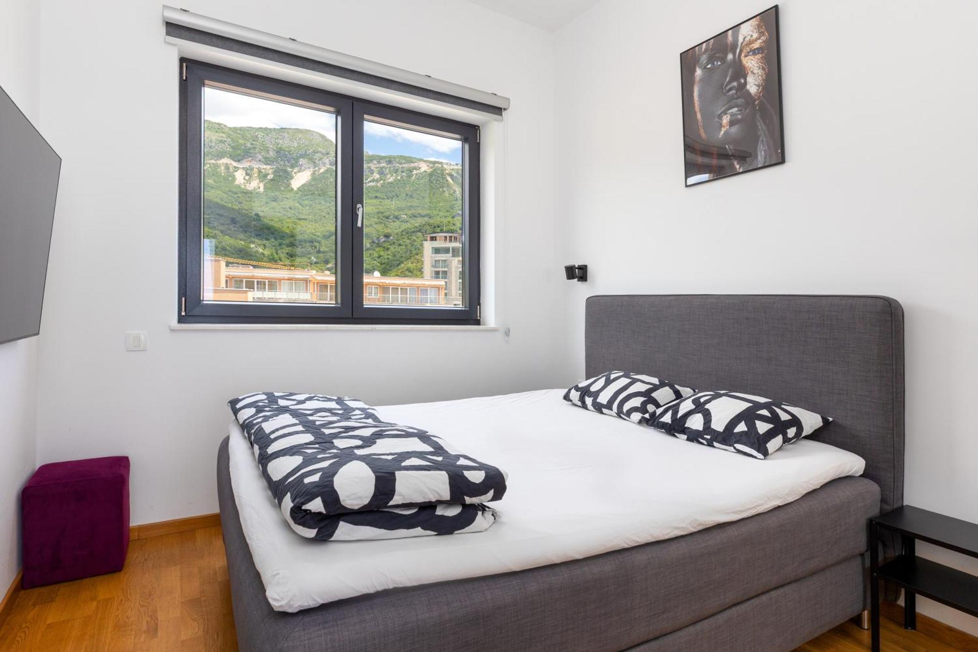 Modern Top Floor Sea View 3Br With Pools, Spa & Fitness Bečići المظهر الخارجي الصورة