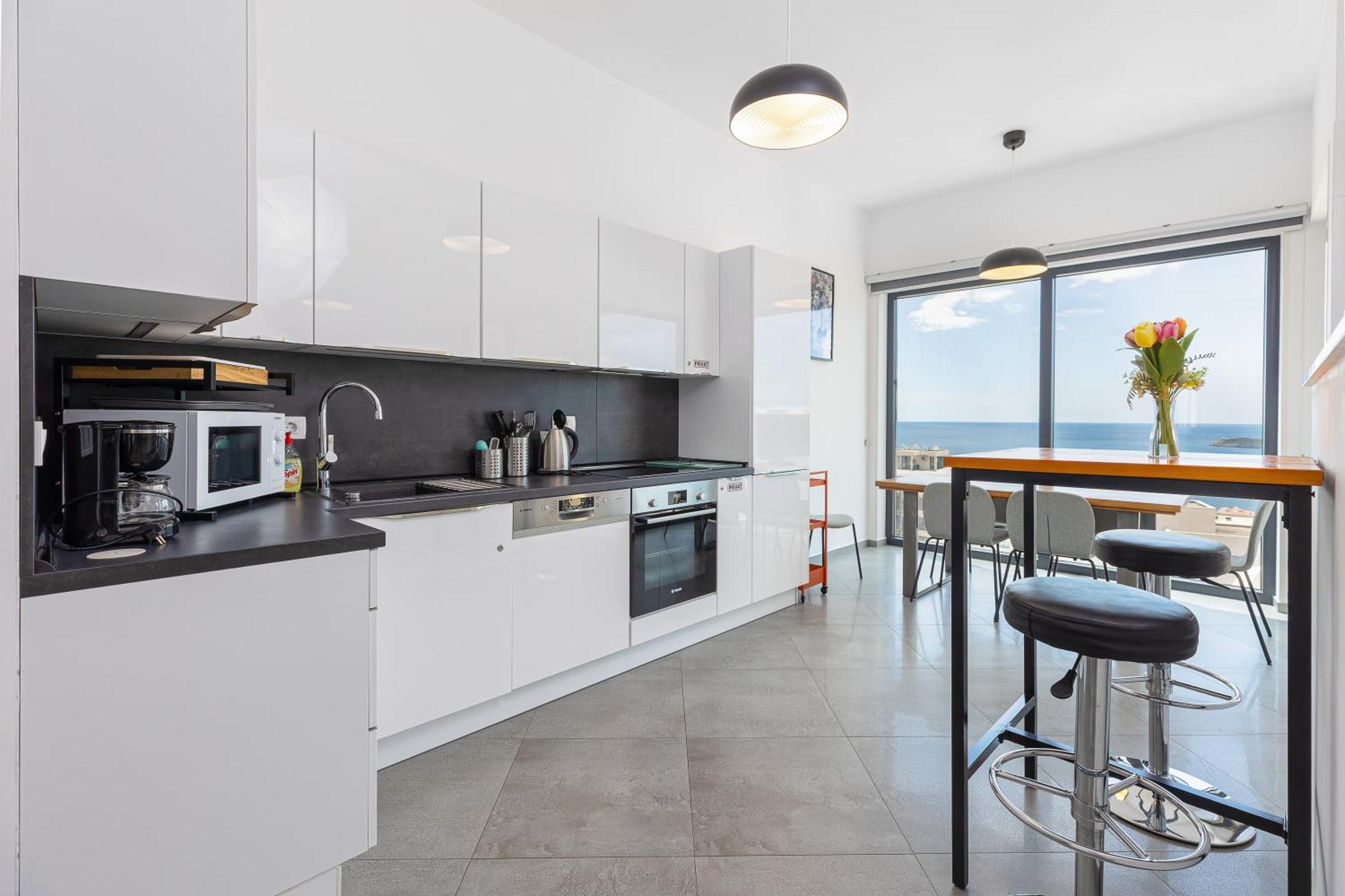 Modern Top Floor Sea View 3Br With Pools, Spa & Fitness Bečići المظهر الخارجي الصورة